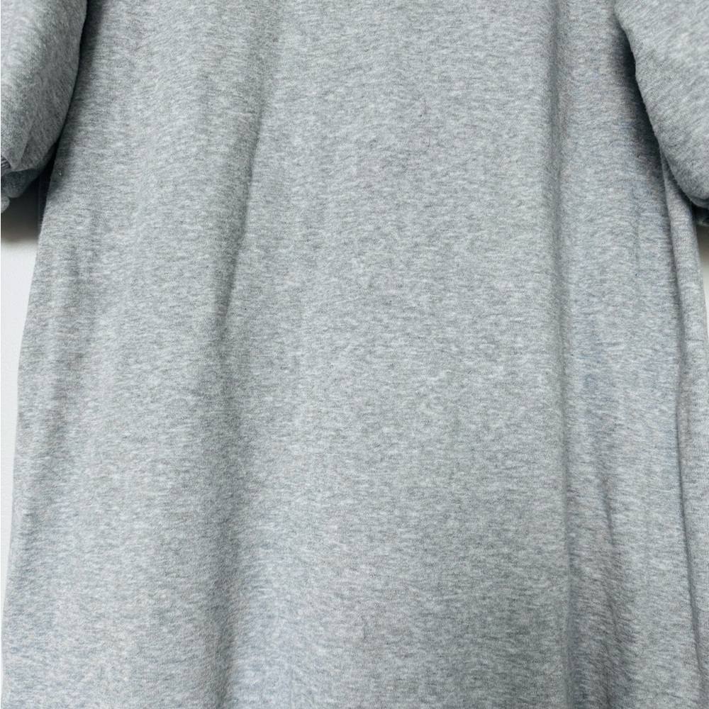 Anthro Daily Practice Heather Grey Lounge Athleisure Sweatshirt Tier Maxi Dress - Picture 8 of 11